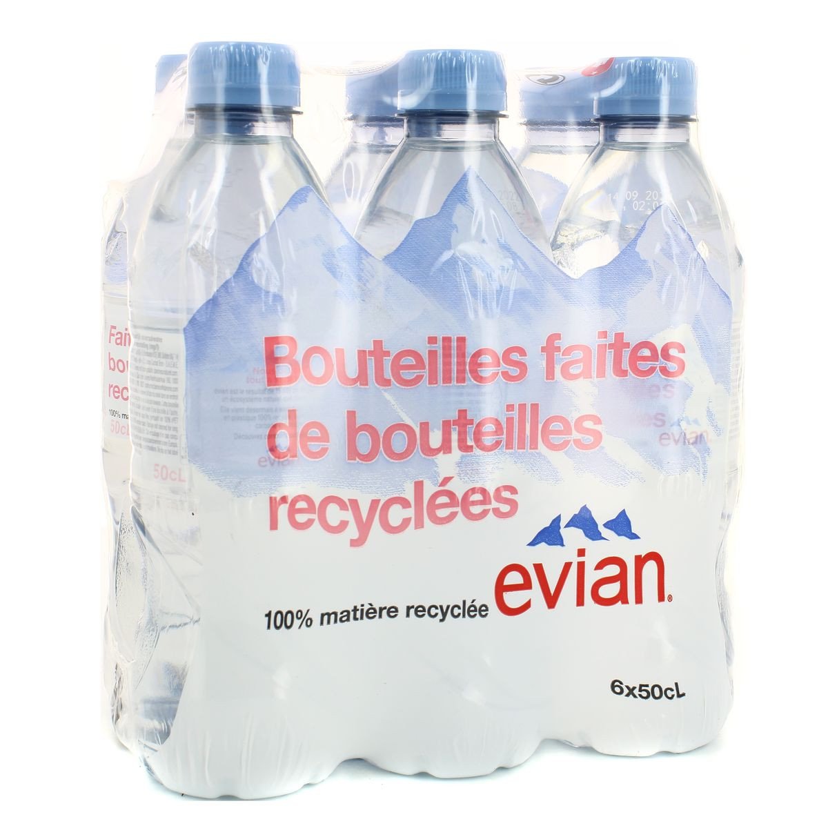 Evian Eau minérale naturel 6 × 50cl
