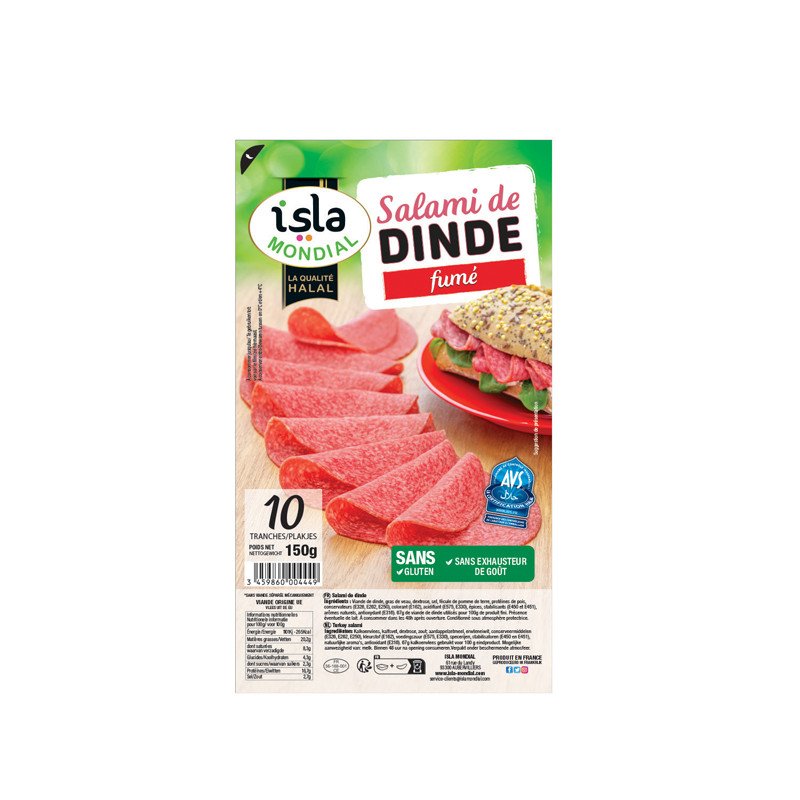 Salami de Dinde délicatement fumé