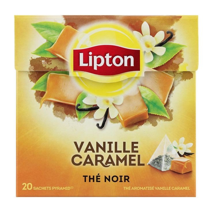 LIPTON VANILLE CARAMEL THE NOIR