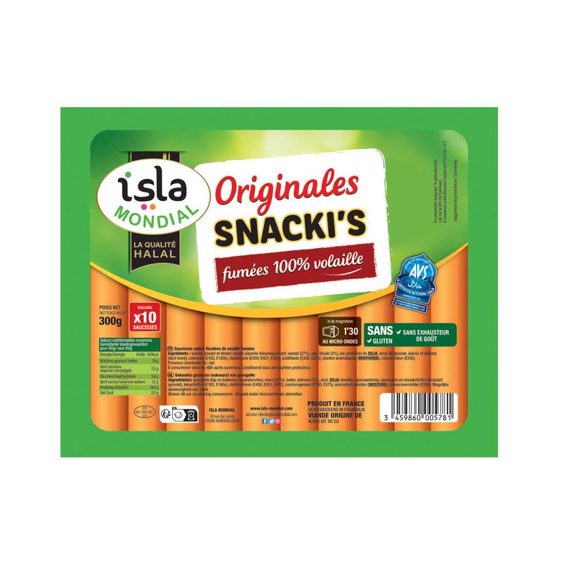 Orientales Snacki's Épicées 100% Volaille – Explosion de Saveurs Exotiques
