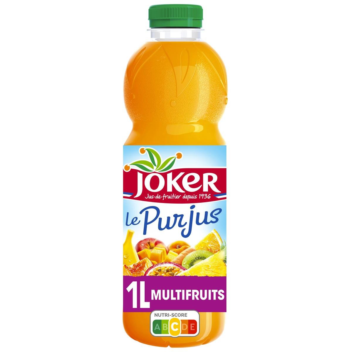 JOKER PUR JUS MULTIFRUITS