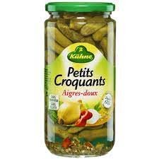 KUHNE PETITS CROQUANTS AIGRE DOUX