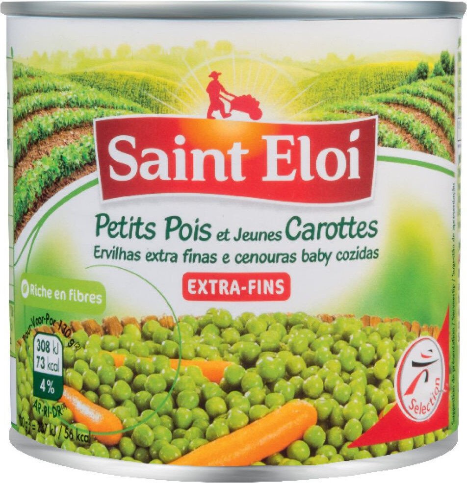 SAINT-PETITS-POIS-CAROTTES 400G