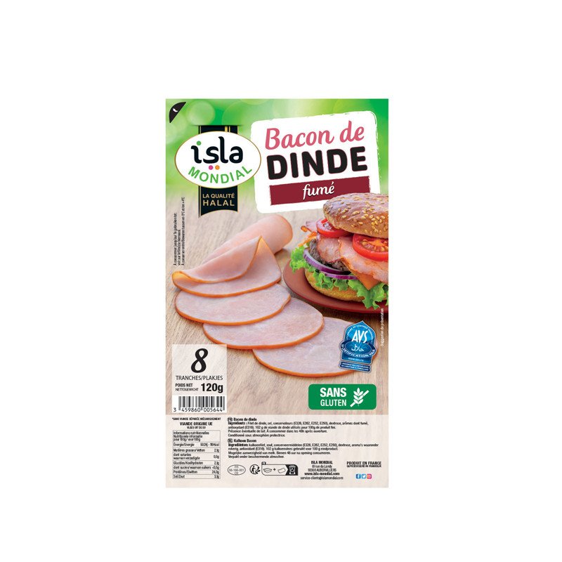 Bacon de Dinde Fumé
