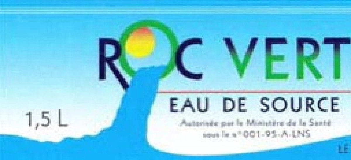 Roc Vert Eau de source 12 bouteille de 1.5L
