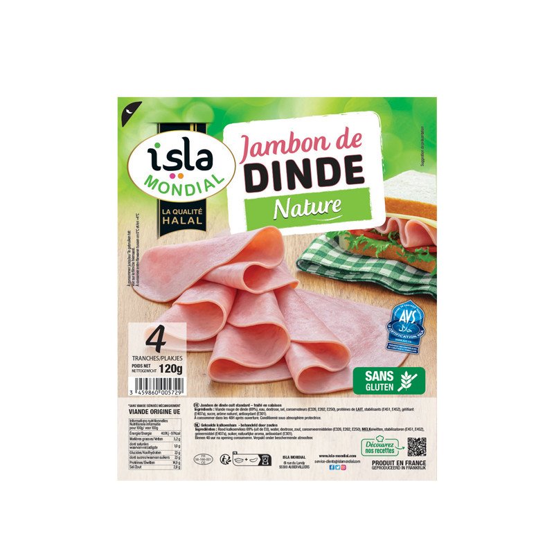 Jambon de Dinde Nature