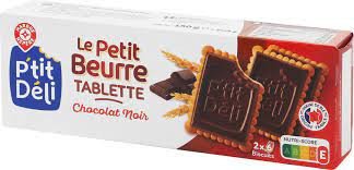 PETIT BEURRE AU CHOCOLAT NOIR