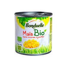 BONDUELLE Maïs Bio sans sucres ajoutés