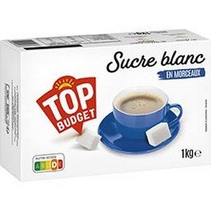 TOP BUDGET SUCRE MORCEAUX
